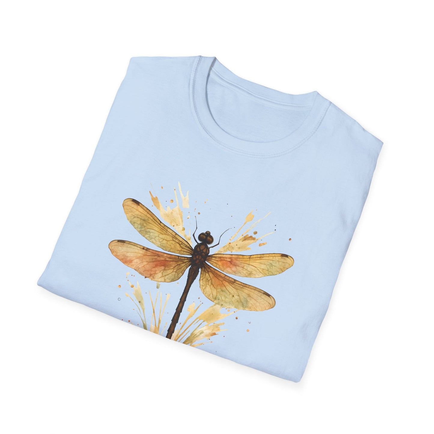 Dragonfly Gold Splash T-shirt