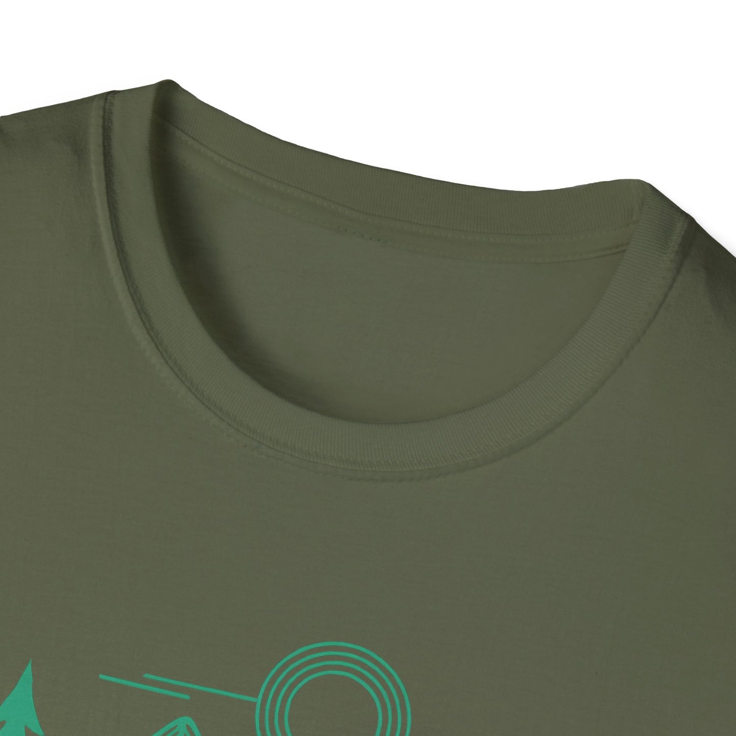 Geometrical Landscape Teal