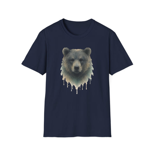 Bear Portrait Watercolor T-shirt