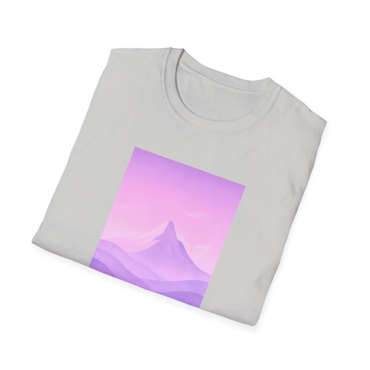 Layered Valley Violets Landscape T-shirt