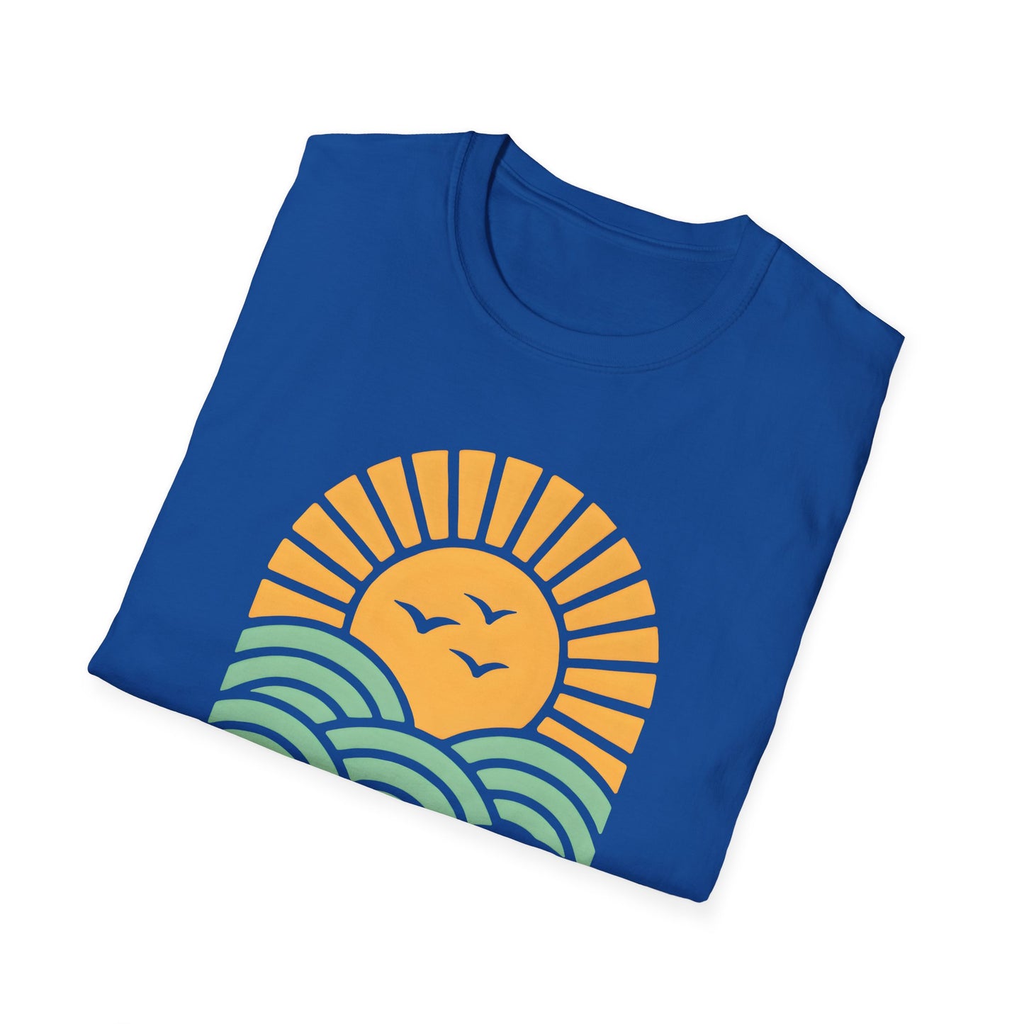 Sunrise Over Serene Waves T-shirt