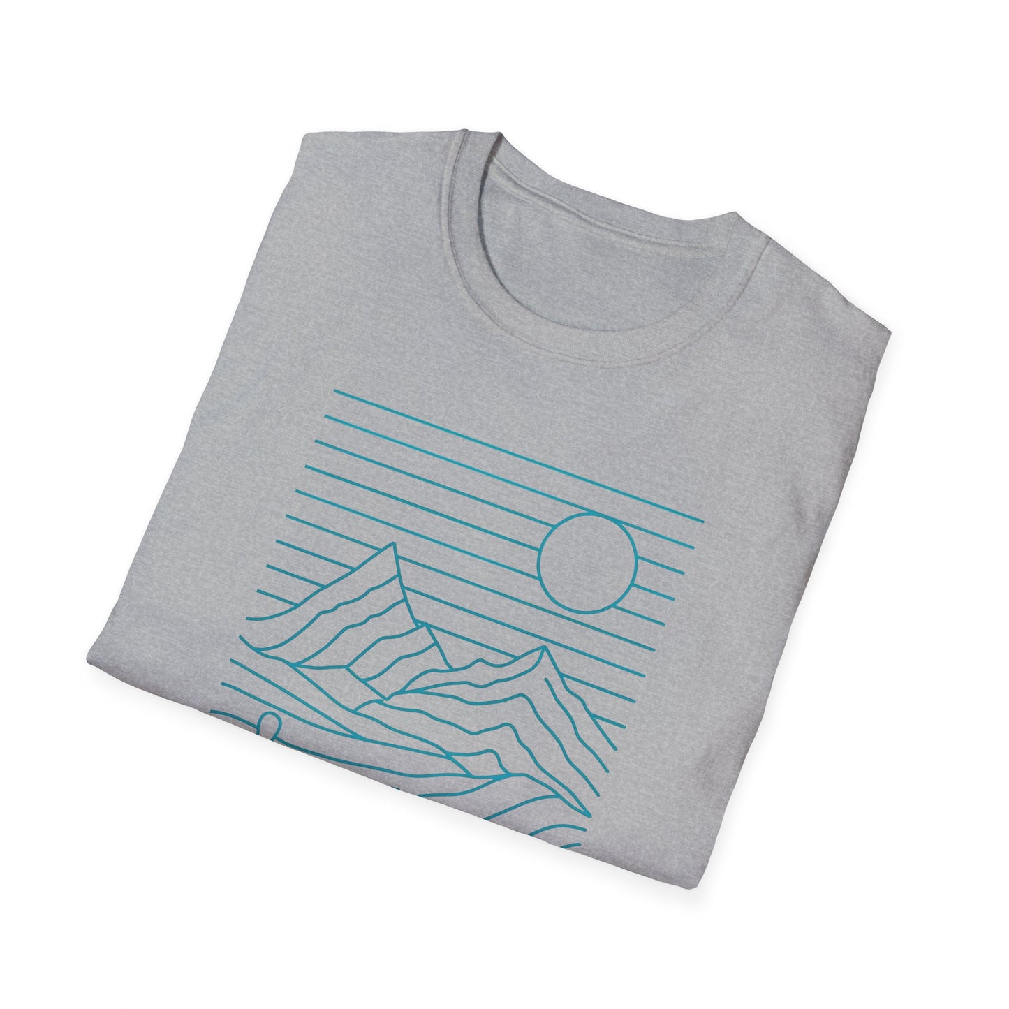 Notepad Line Landscape T-shirt