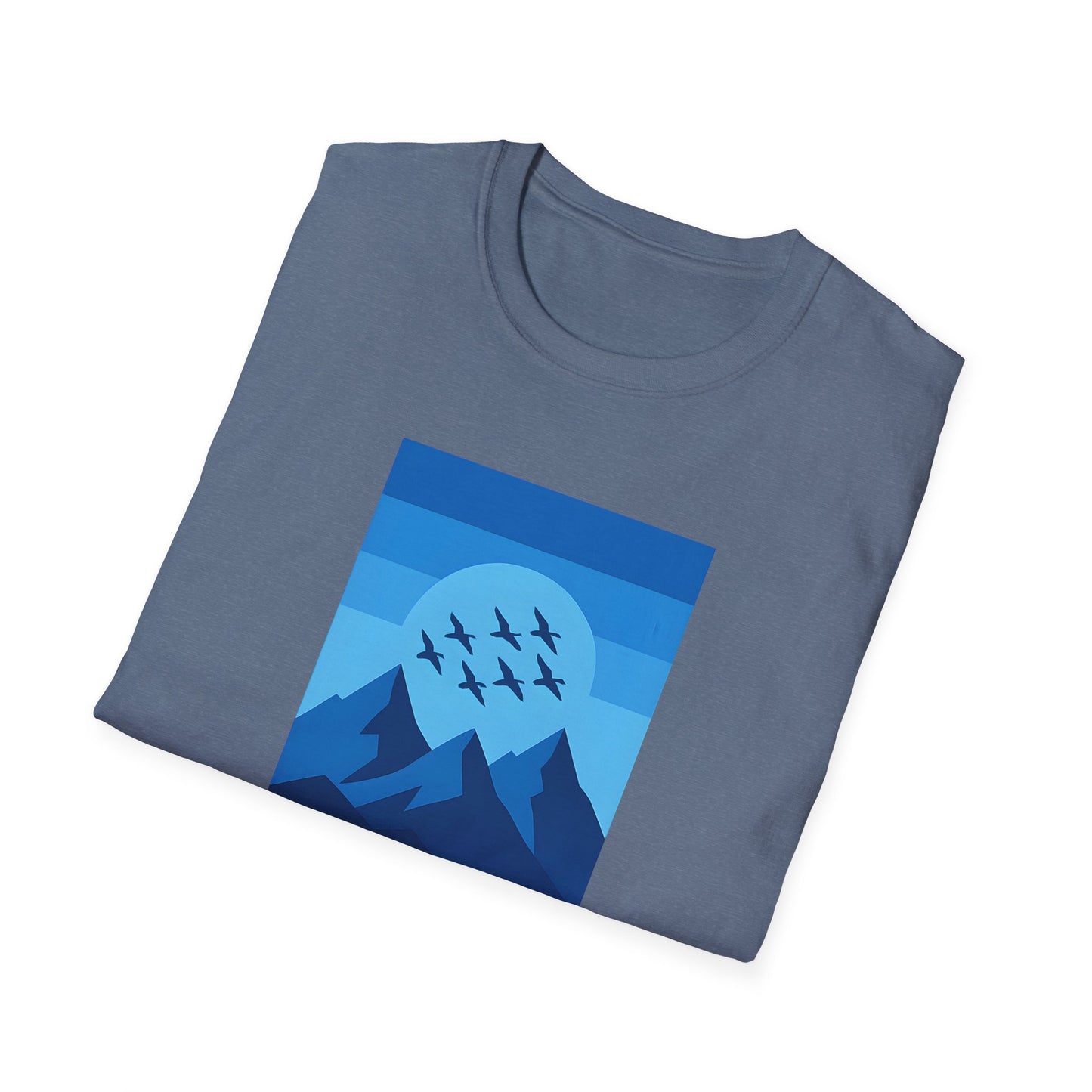 Blue Mountain Flight Silhouette T-shirt
