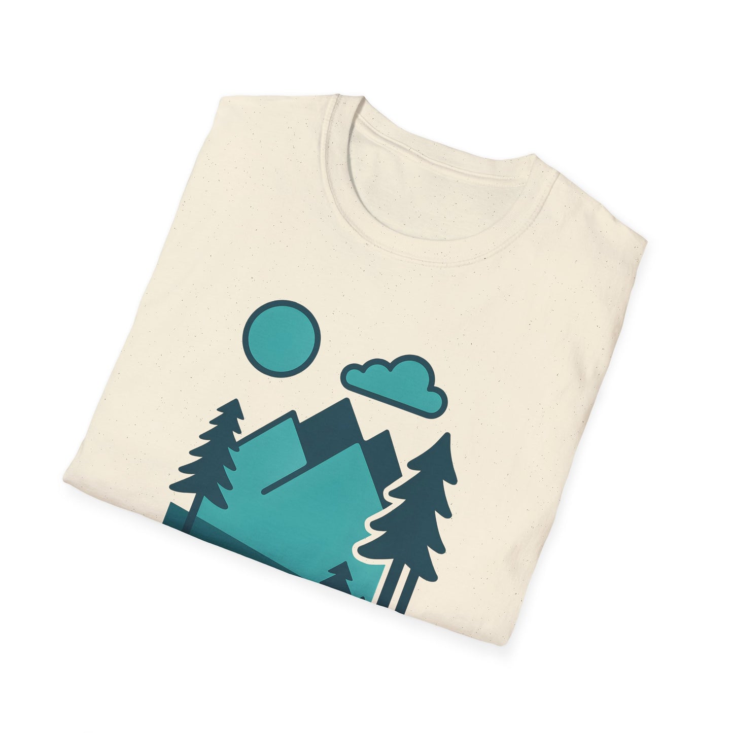 Minimalist Mountain Landscape T-shirt