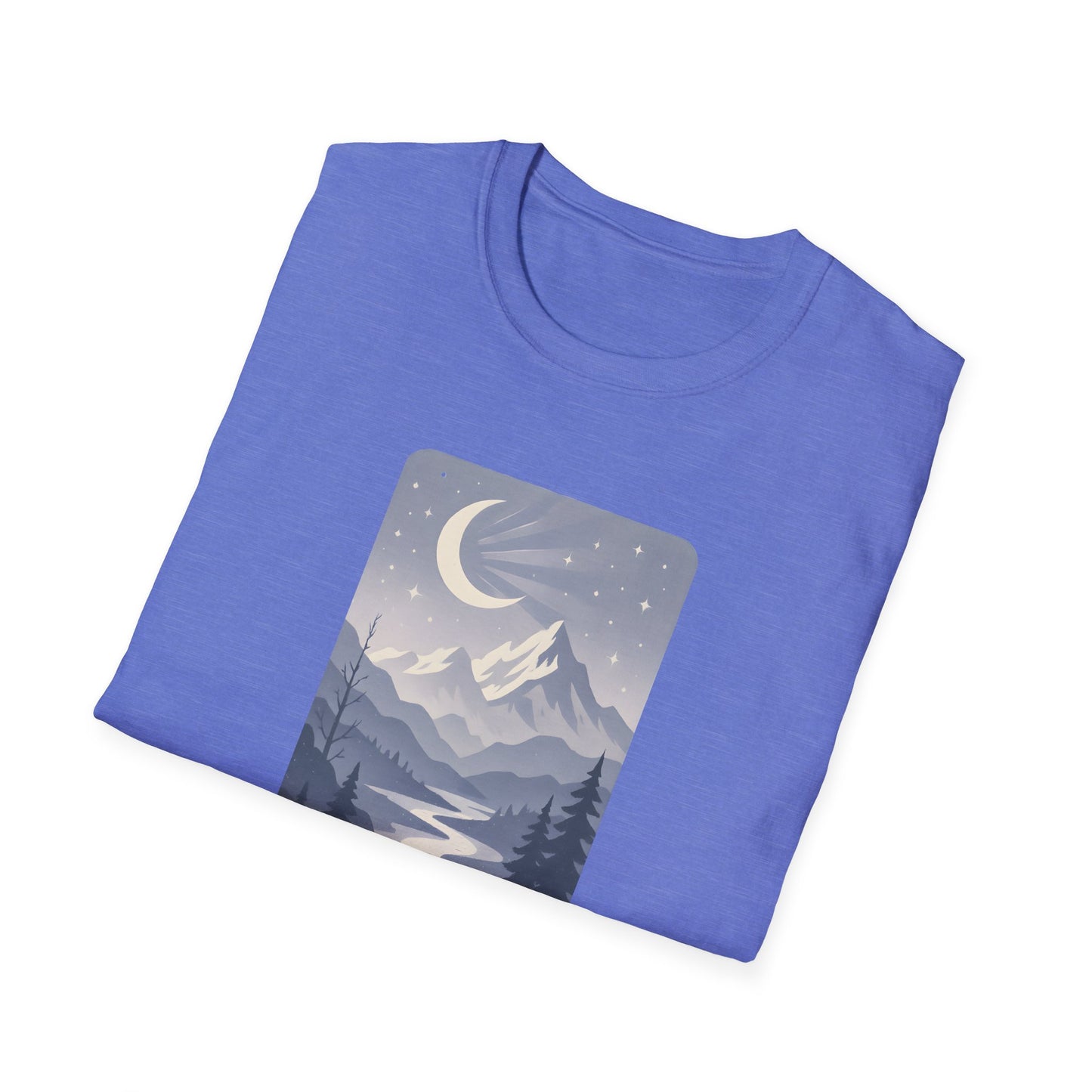 Moonlit Mountain Valley T-shirt