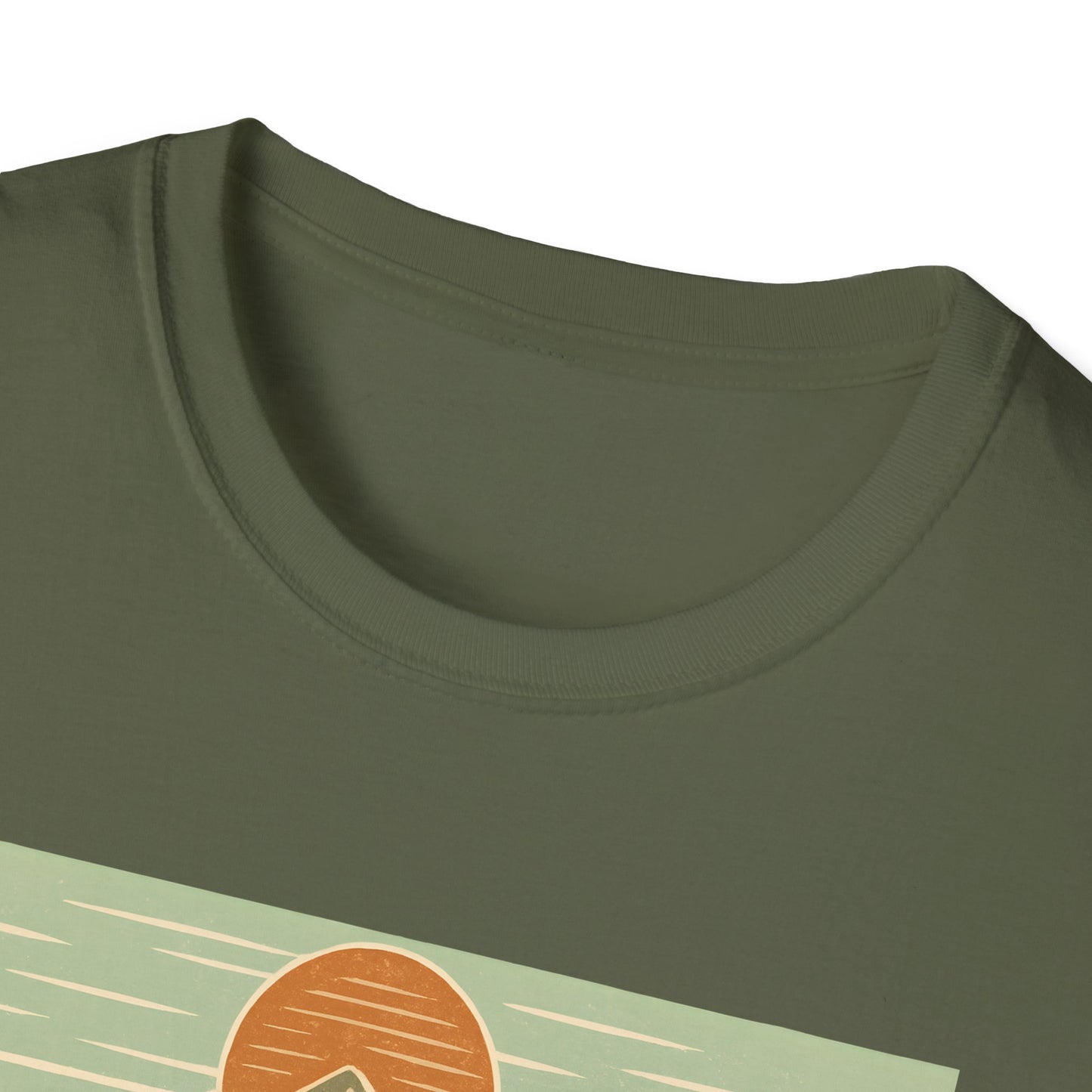 Retro Midday Mountain Peak T-shirt
