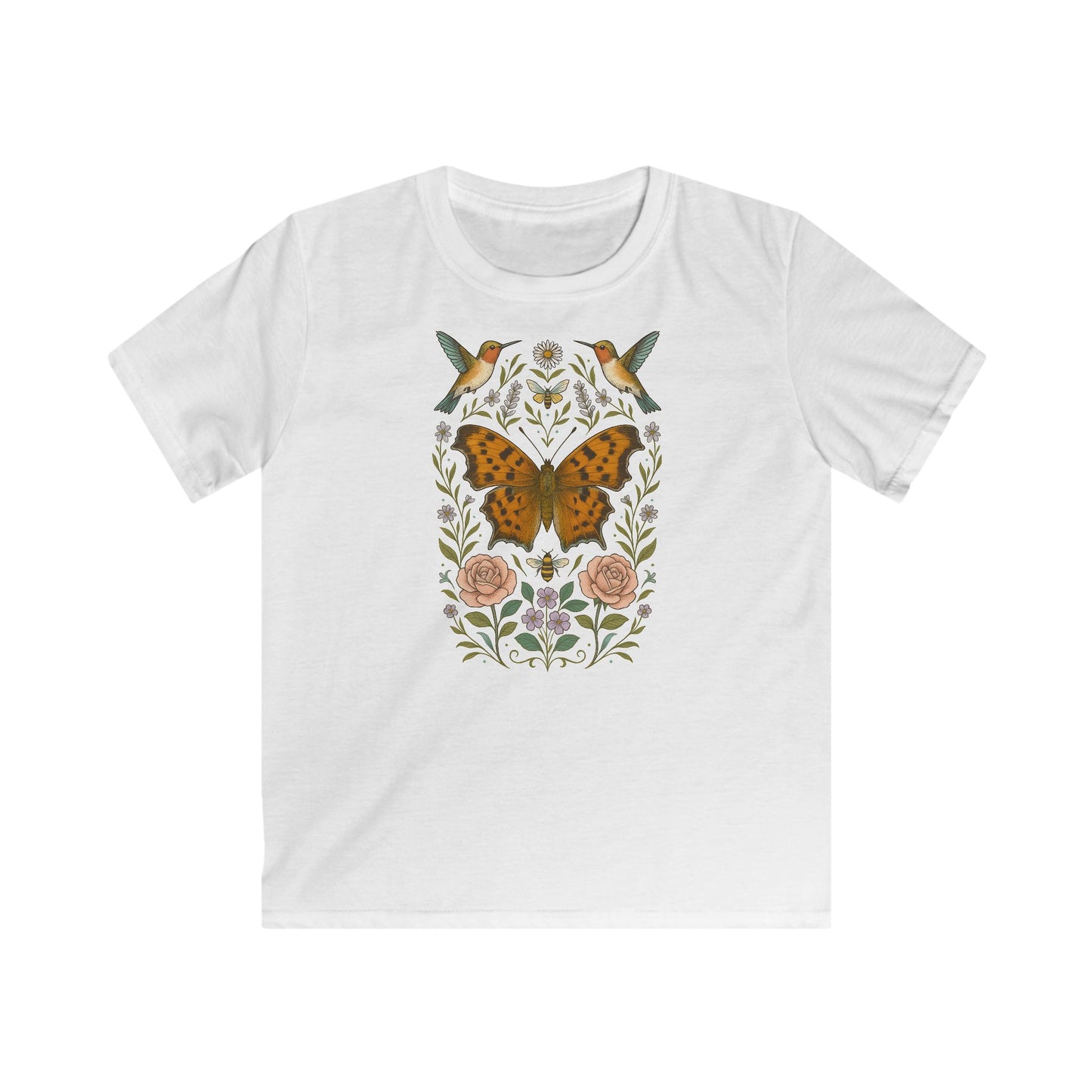 Children's Butterfly And Friends T-shirt