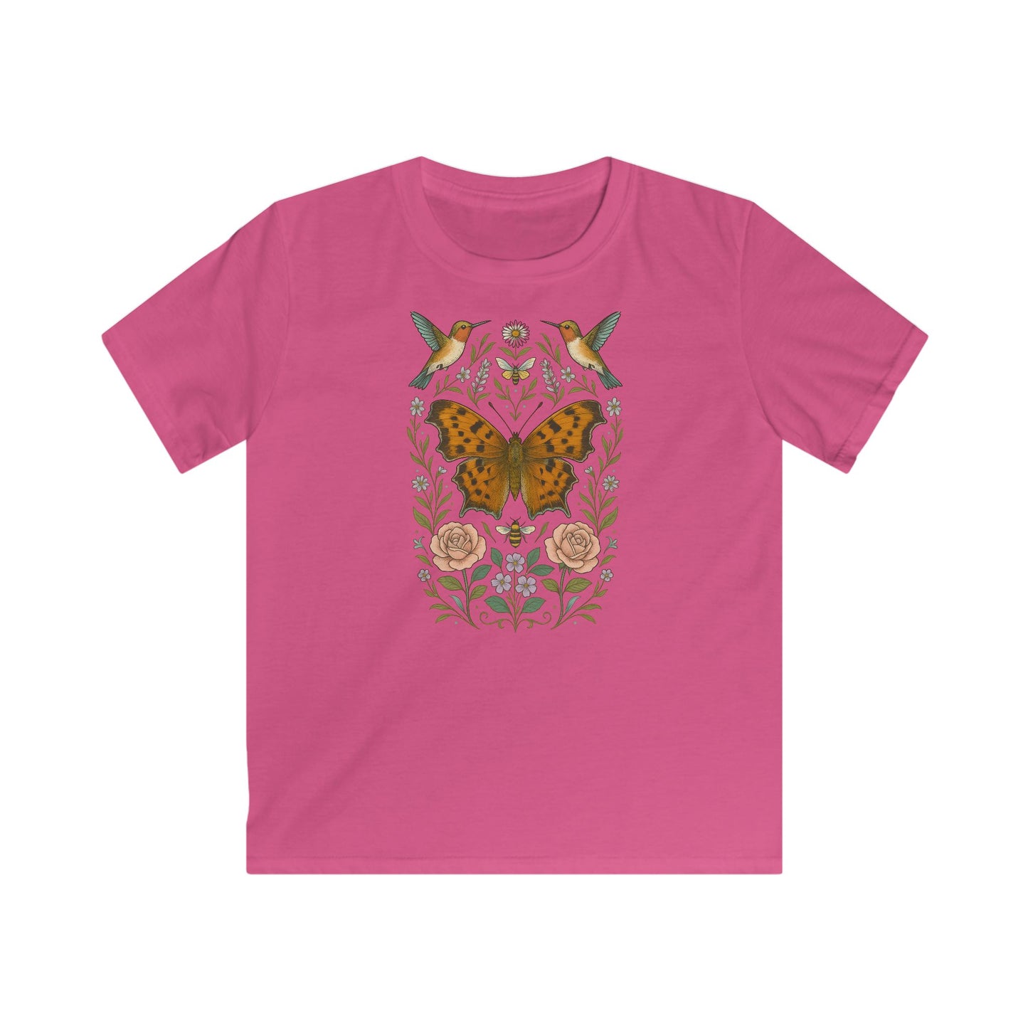Children's Butterfly And Friends T-shirt
