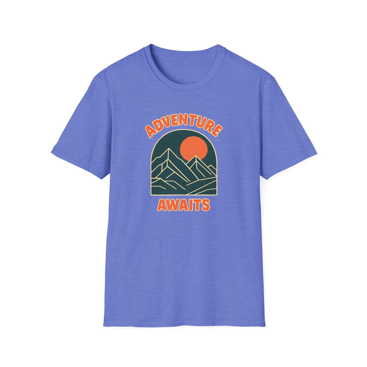 Adventure Awaits Mountain Landscape T-shirt