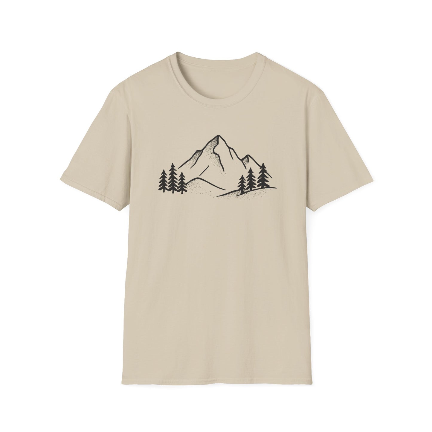 Minimalist Mountain Range T-shirt