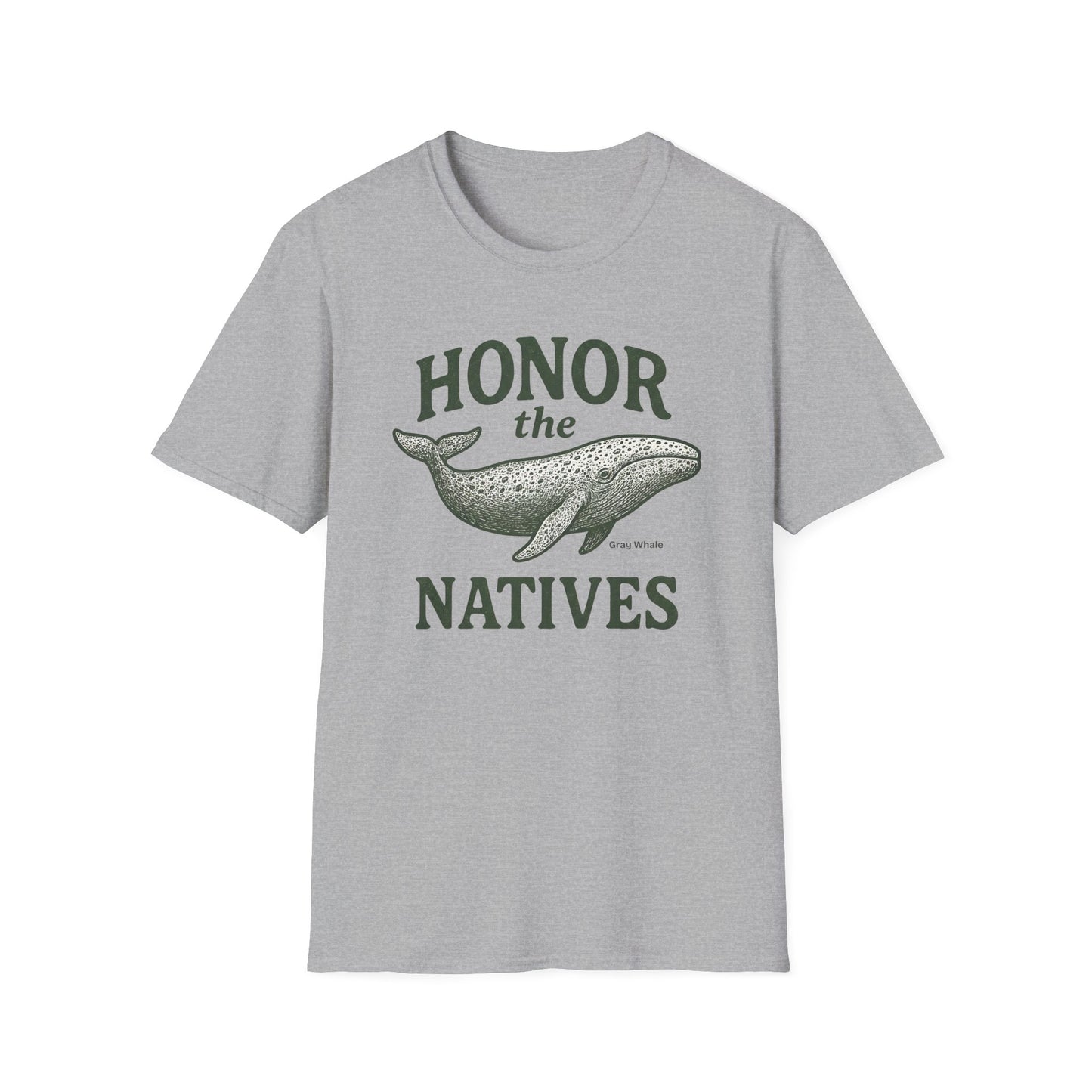 Honor The Natives Grey Whale