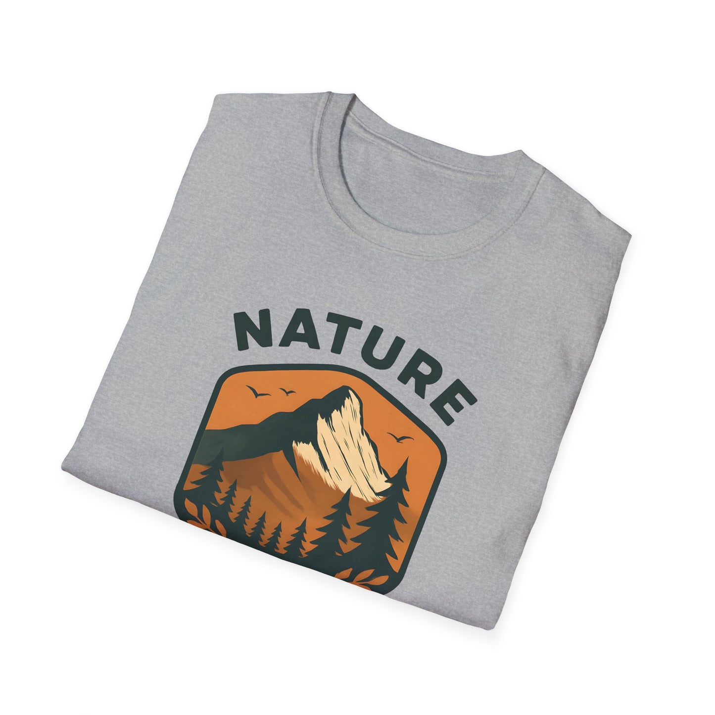 Nature Is My Therapy Landscape T-shirt