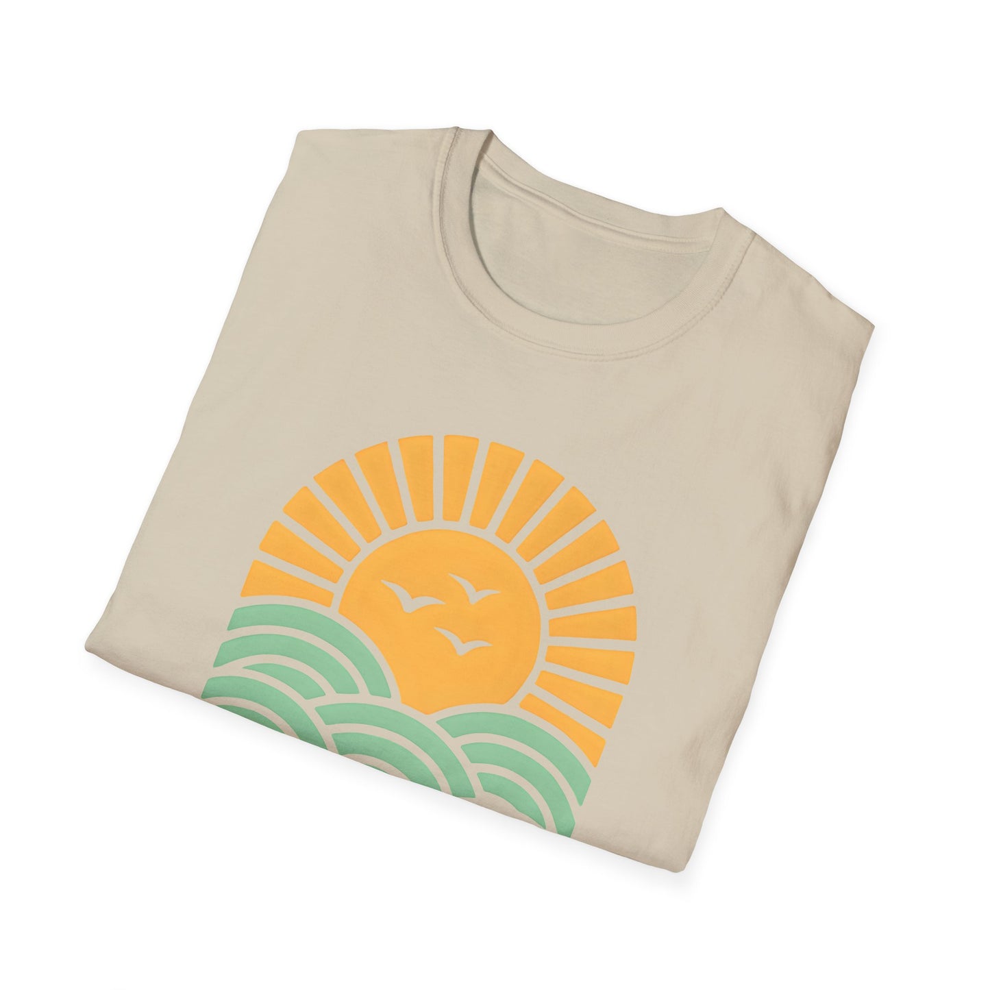 Sunrise Over Serene Waves T-shirt
