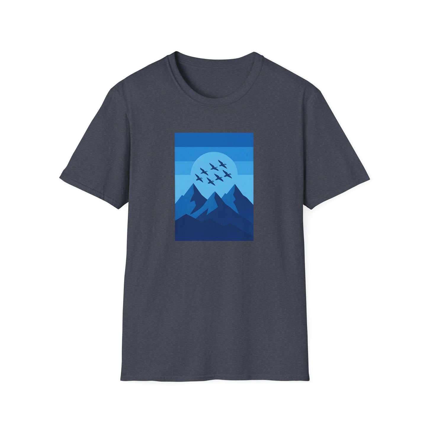 Blue Mountain Flight Silhouette T-shirt