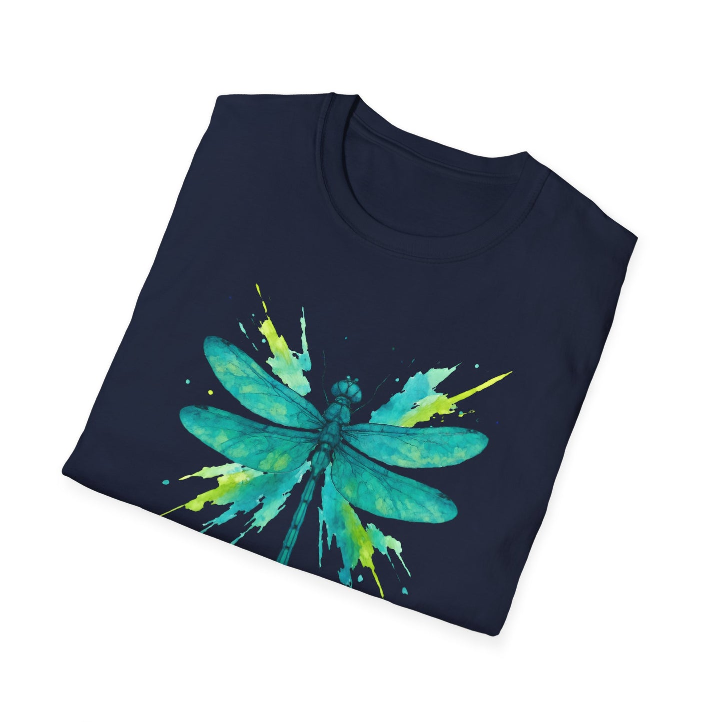 Dragonfly Teal Splash