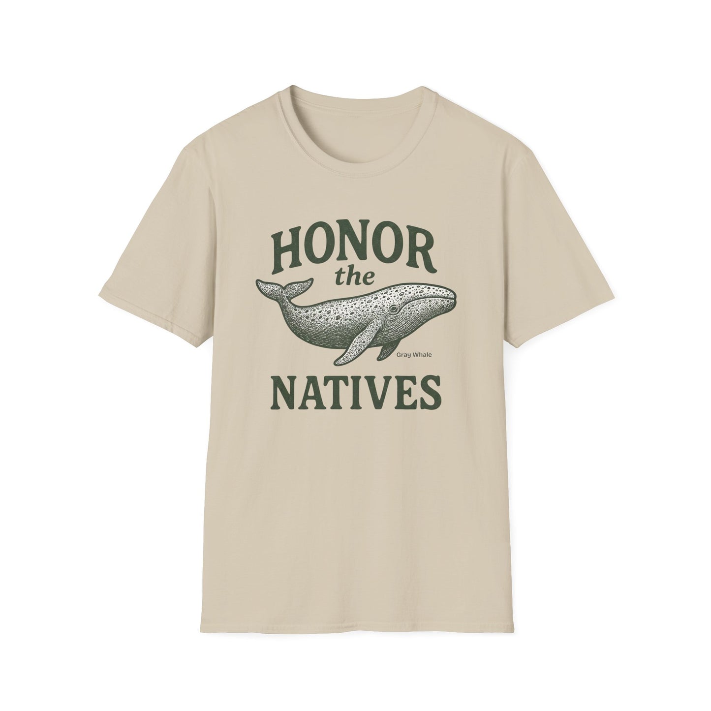Honor The Natives Grey Whale