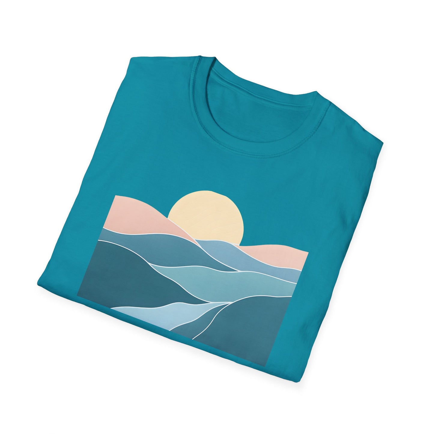 Sunset Over Rolling Hills T-shirt