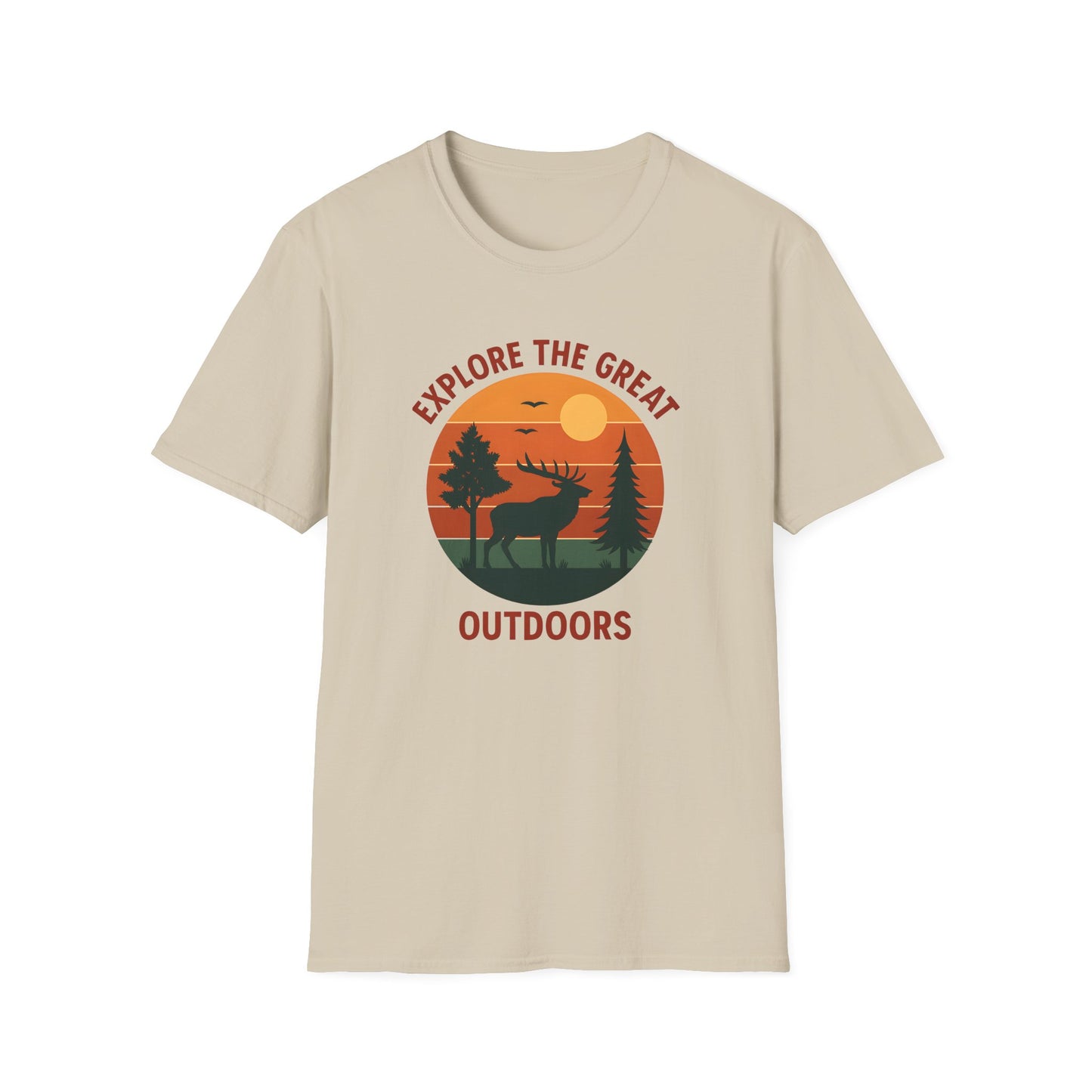 Retro Explore the Great Outdoors T-shirt