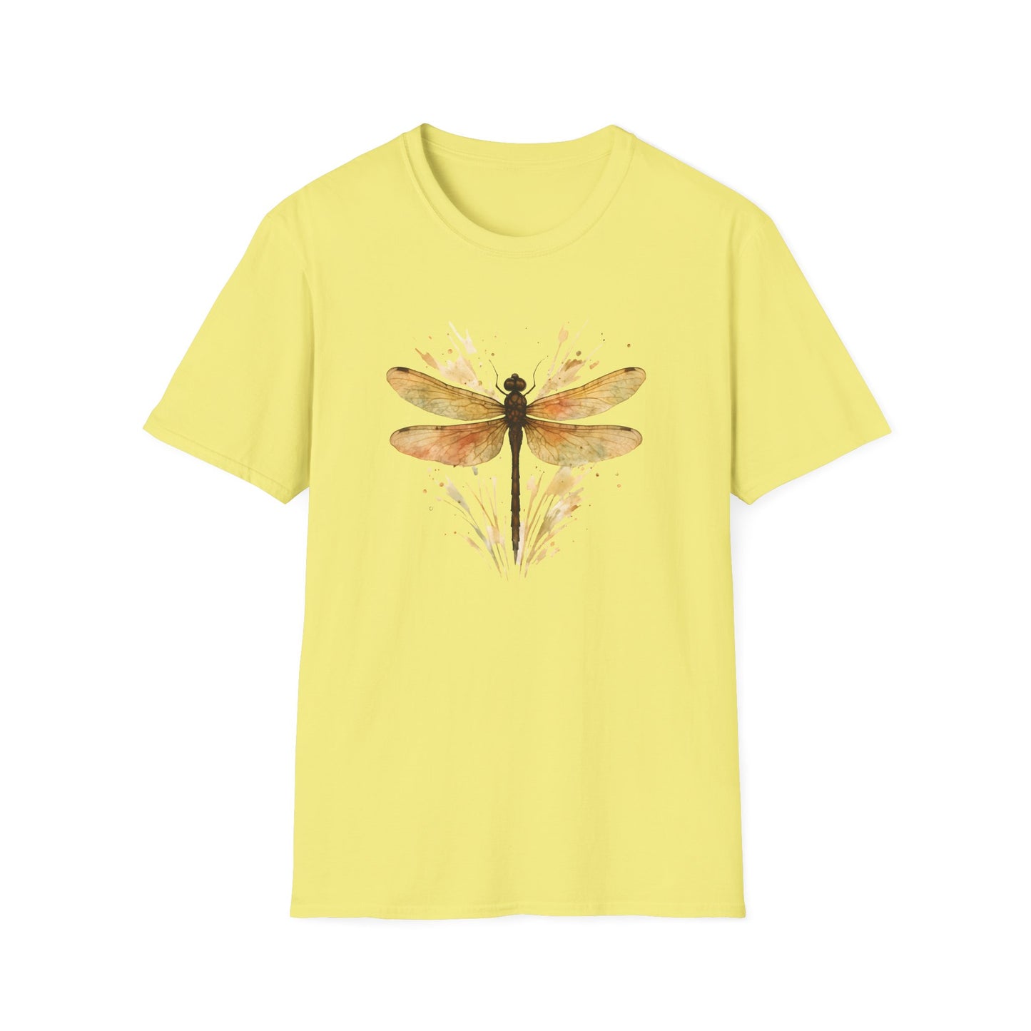 Dragonfly Gold Splash T-shirt