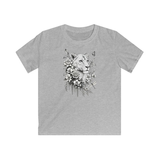 Children's Majestic Lioness Portrait T-shirt