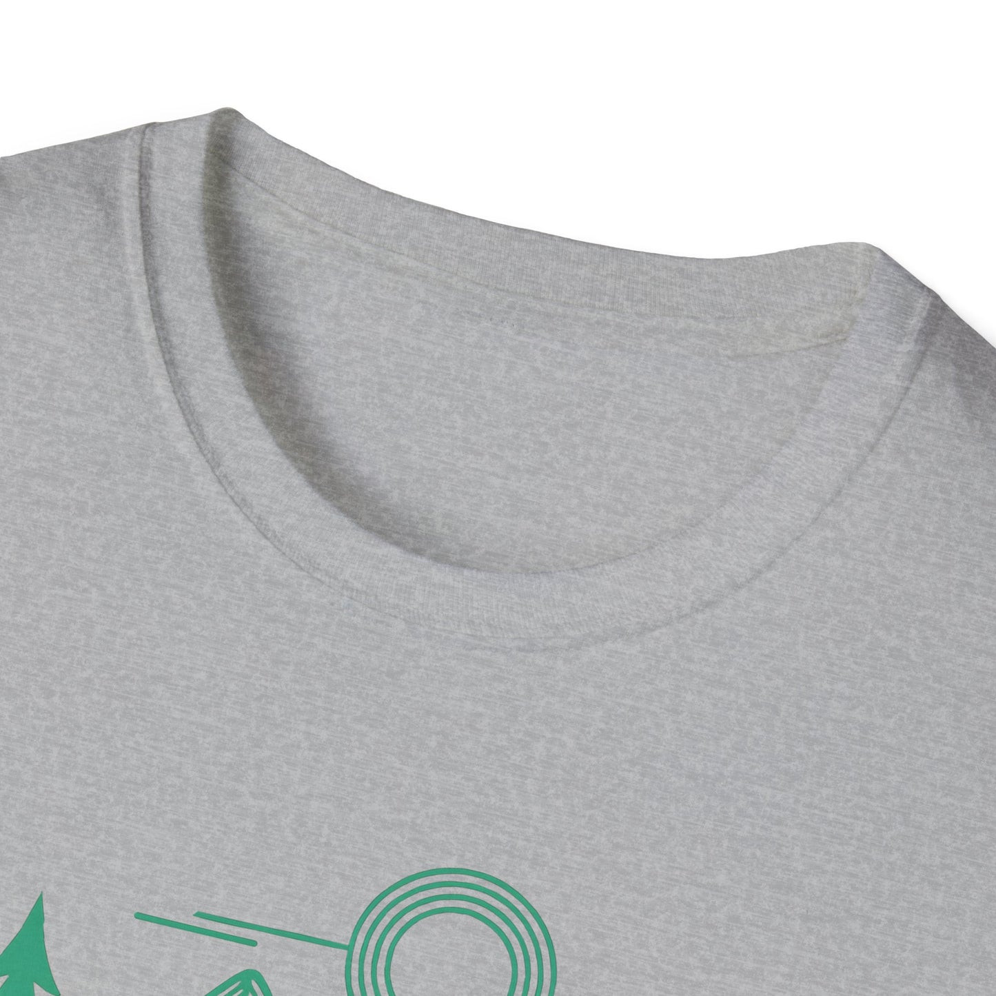 Geometrical Landscape Teal