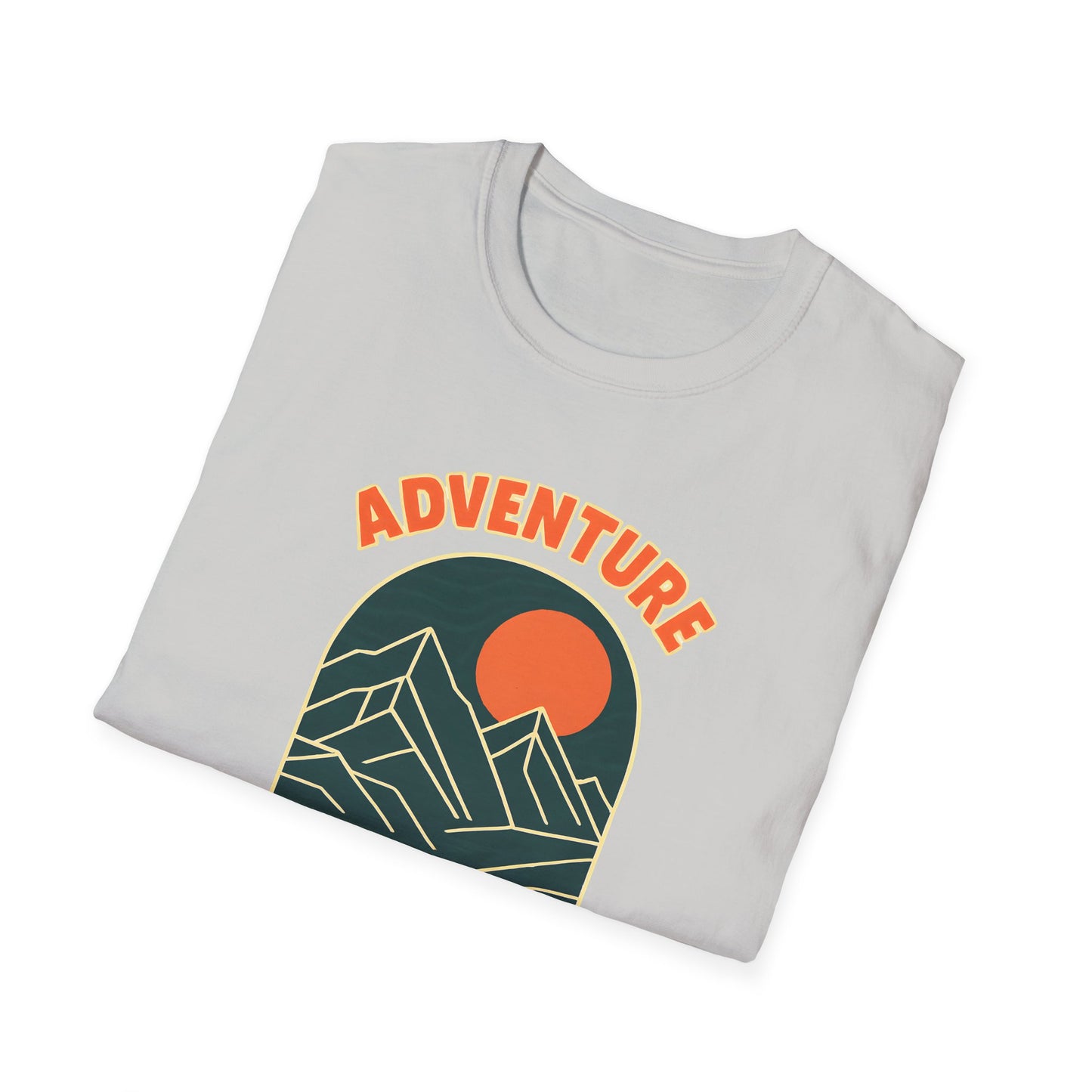 Adventure Awaits Mountain Landscape T-shirt