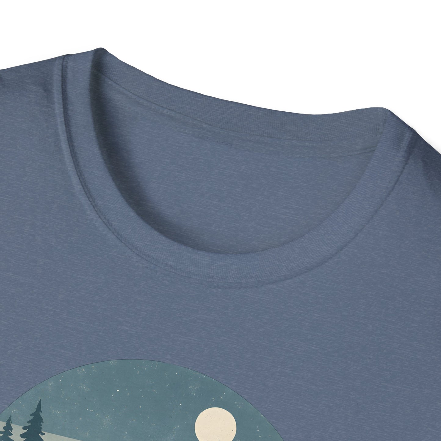 Elk Under Moonlight