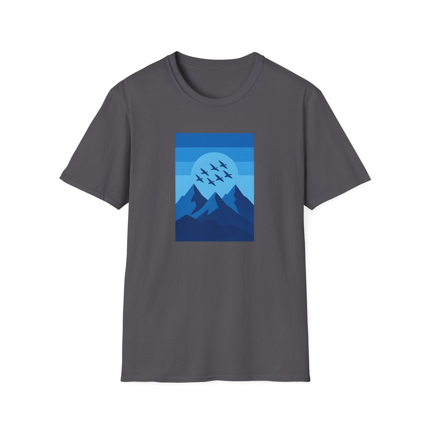 Blue Mountain Flight Silhouette T-shirt