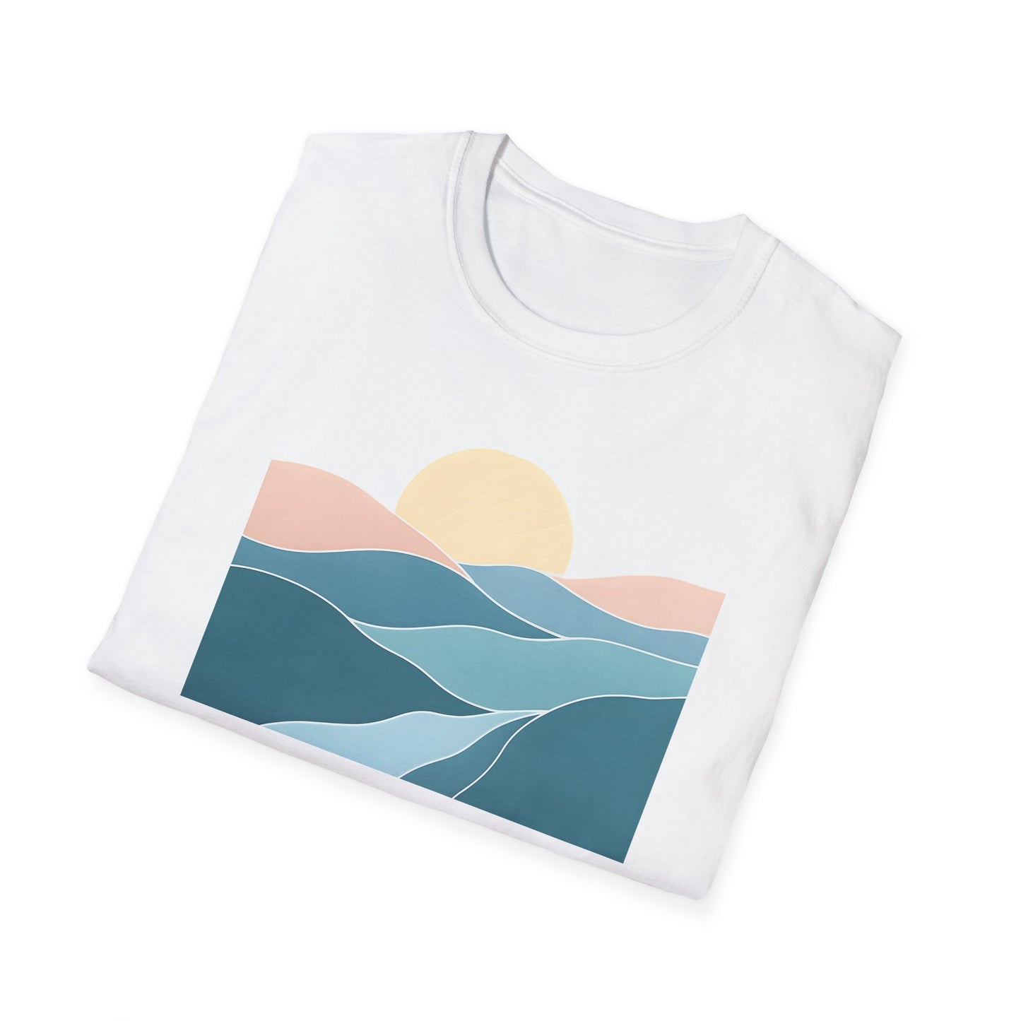 Sunset Over Rolling Hills T-shirt