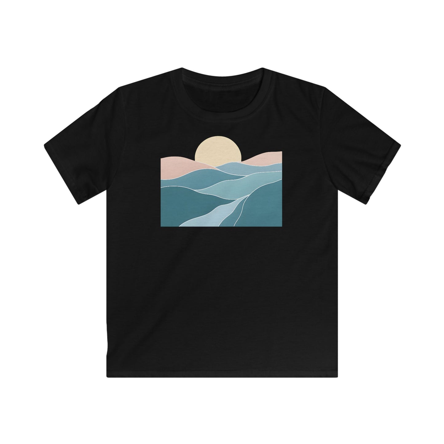 Children’s Sunset Over Rolling Hills T-shirt