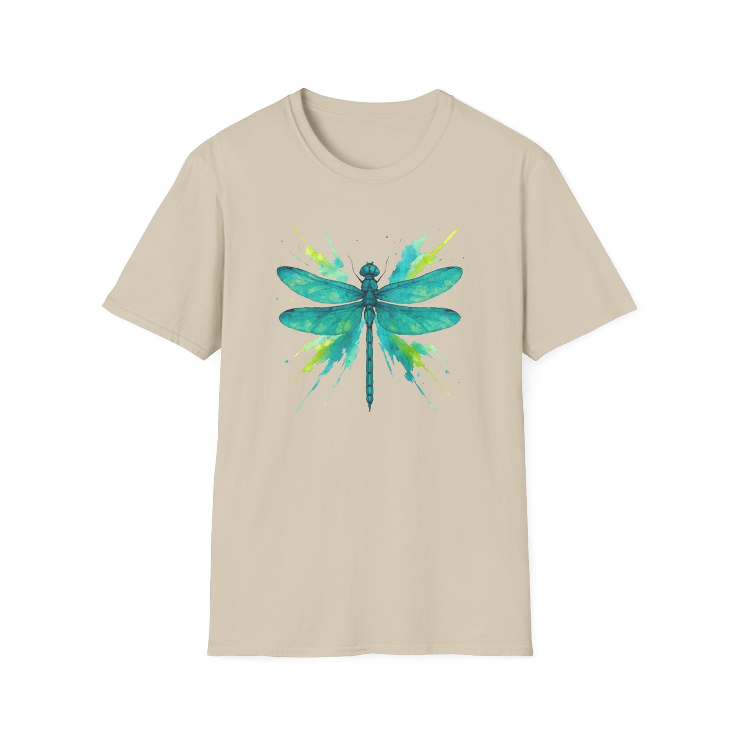 Dragonfly Teal Splash