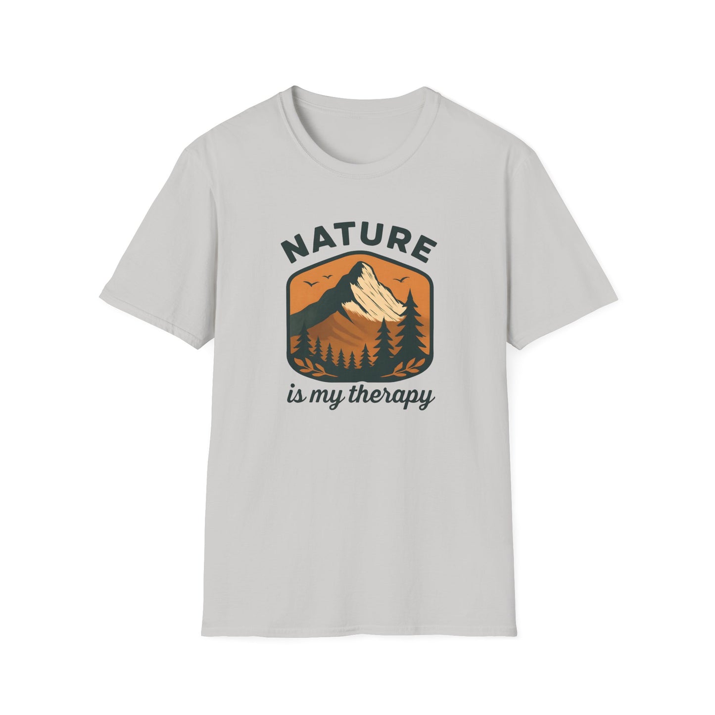 Nature Is My Therapy Landscape T-shirt
