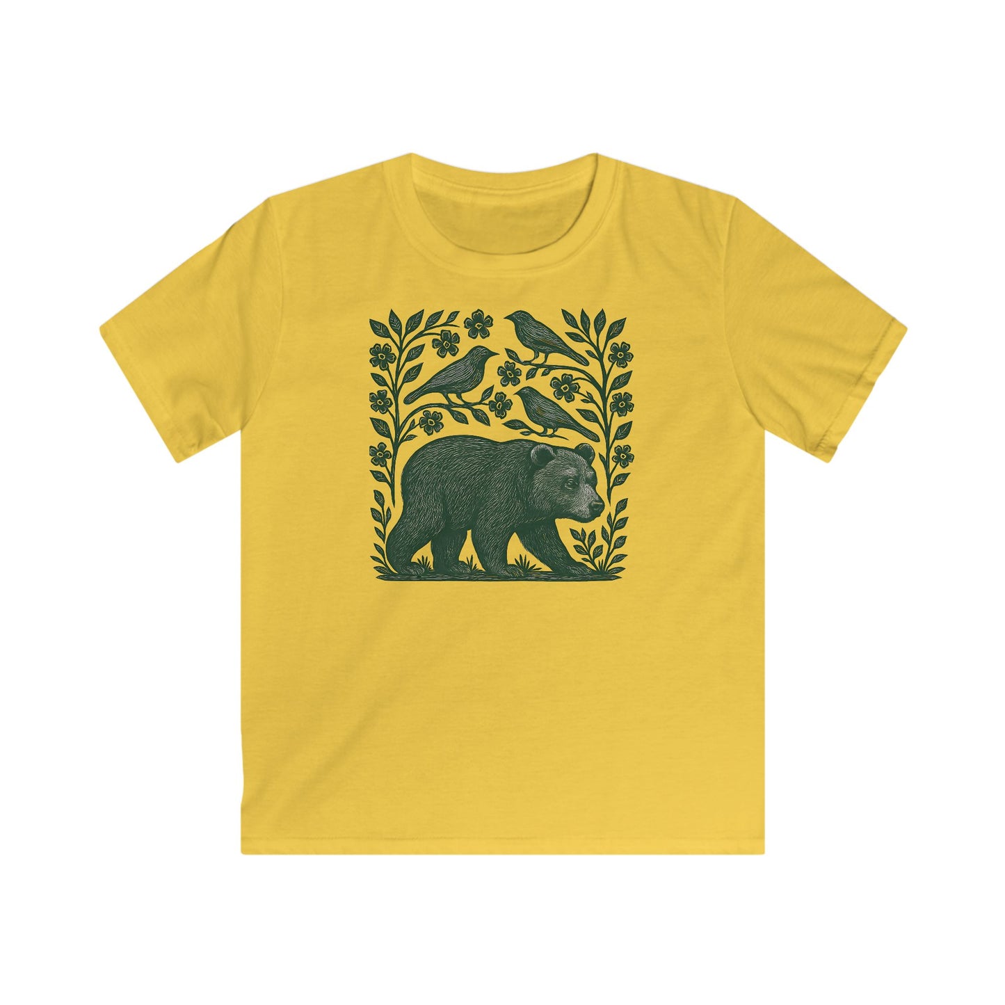 Children's Forest Bear And FriendsT-shirt