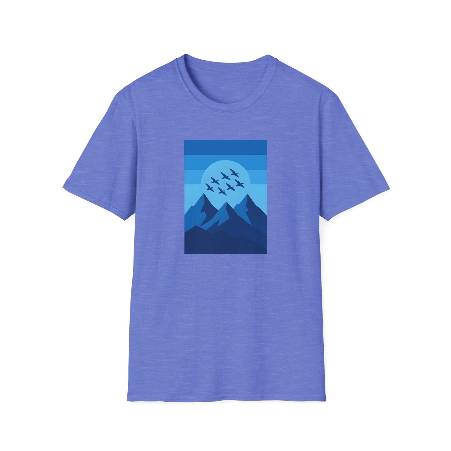 Blue Mountain Flight Silhouette T-shirt