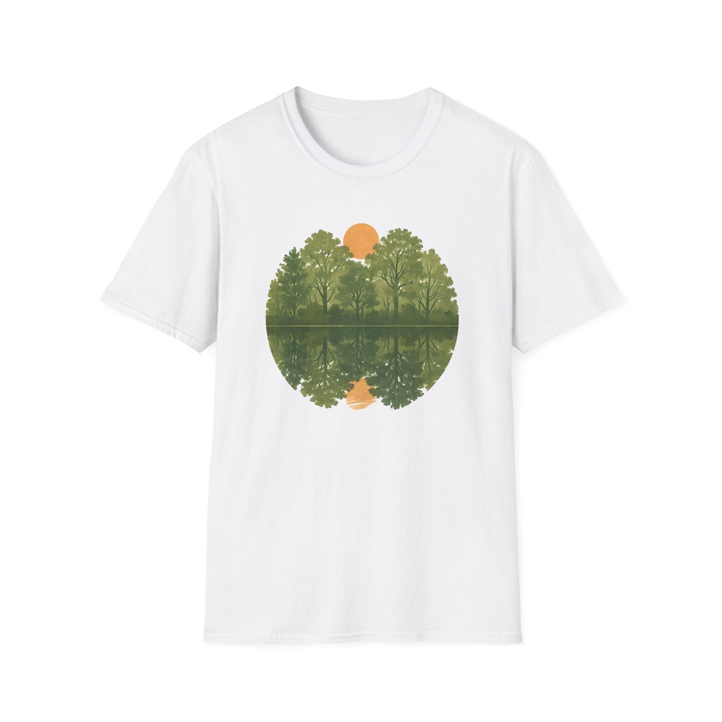 Forest Reflection Full Sun T-shirt