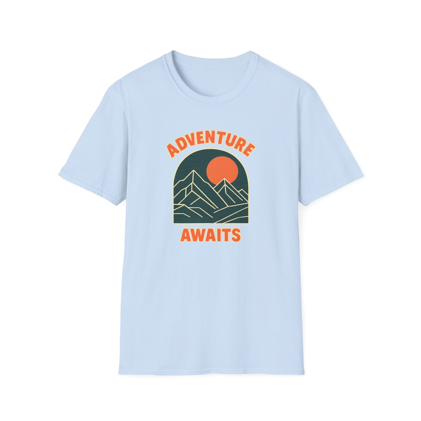 Adventure Awaits Mountain Landscape T-shirt