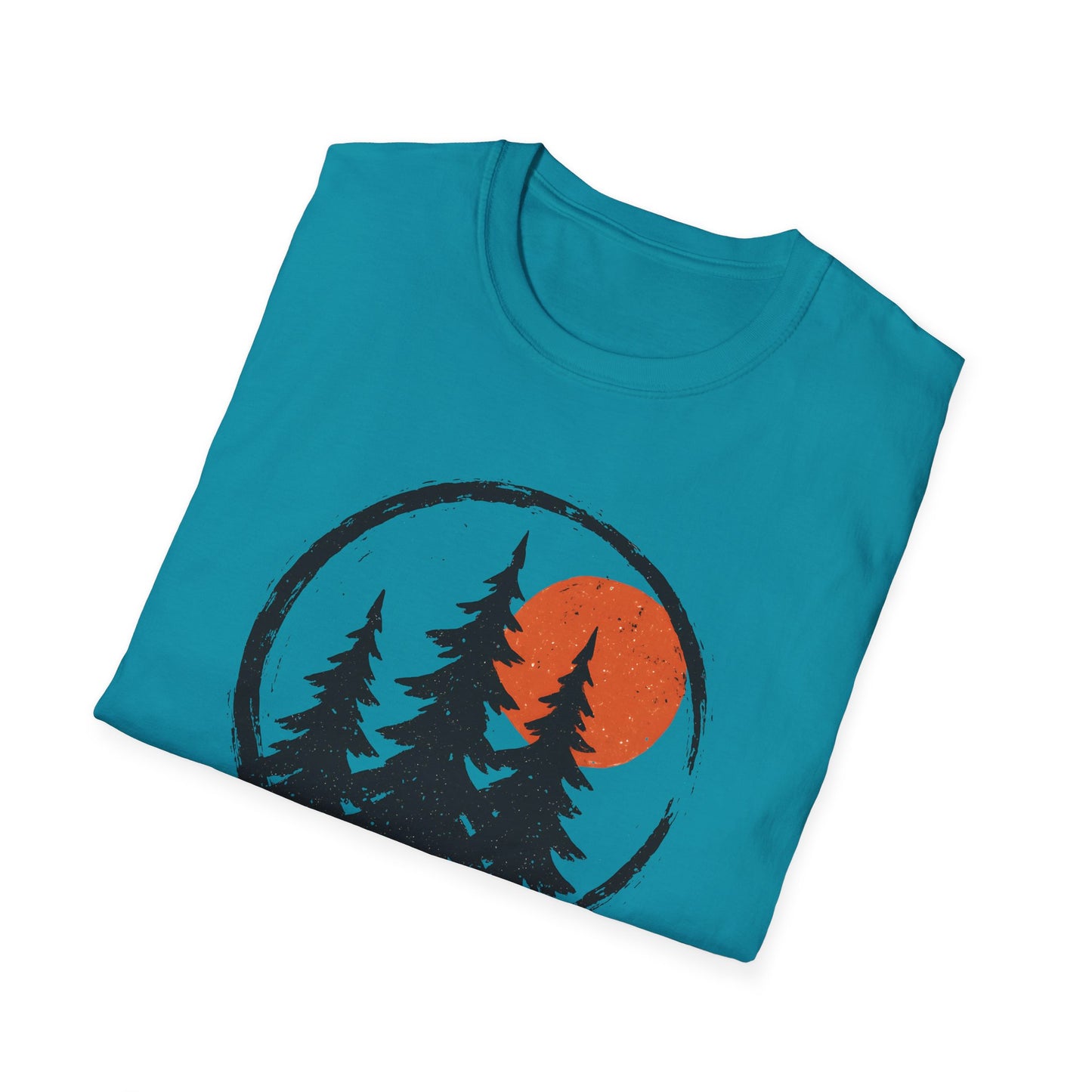 Sunset Pines Ink Stamp T-shirt