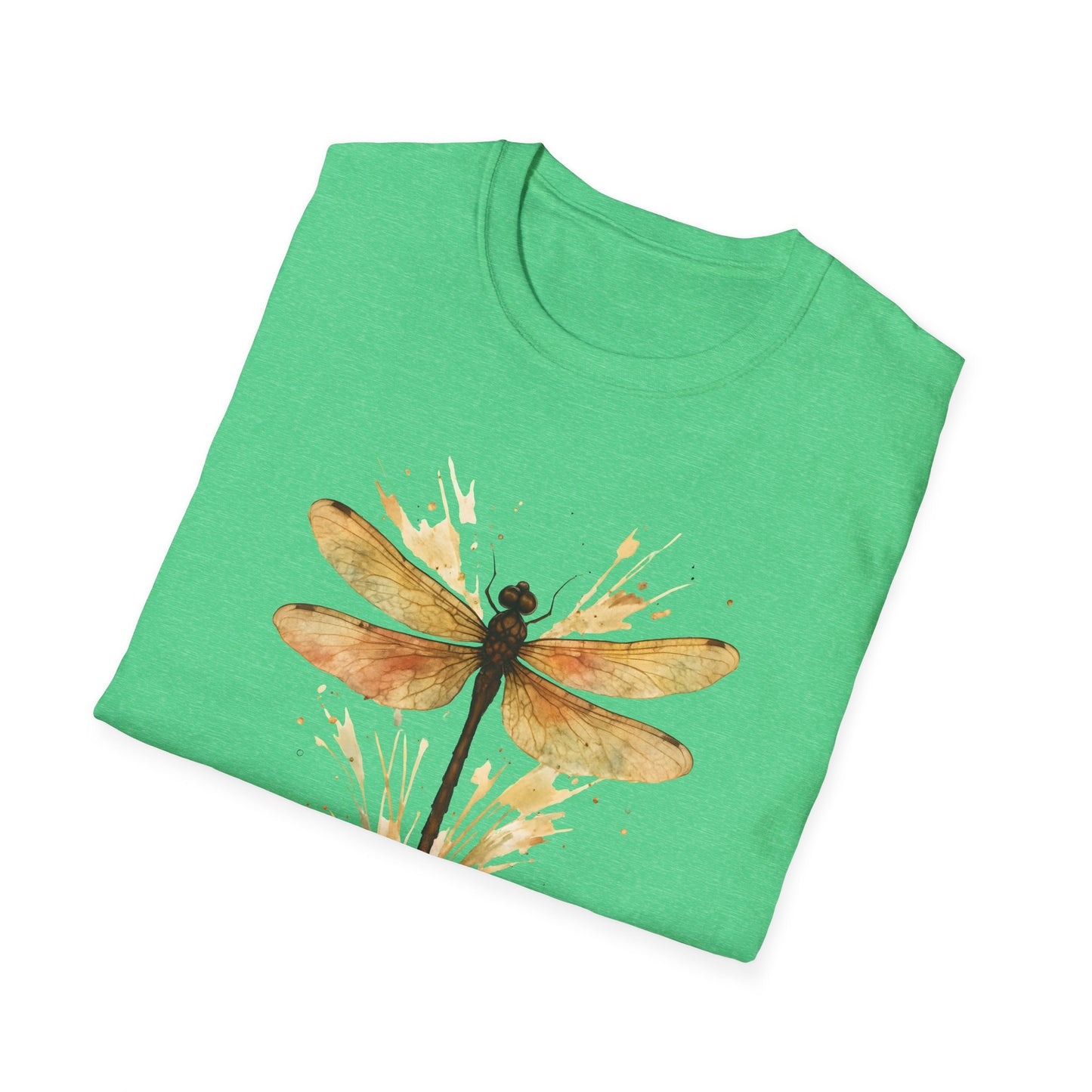 Dragonfly Gold Splash T-shirt