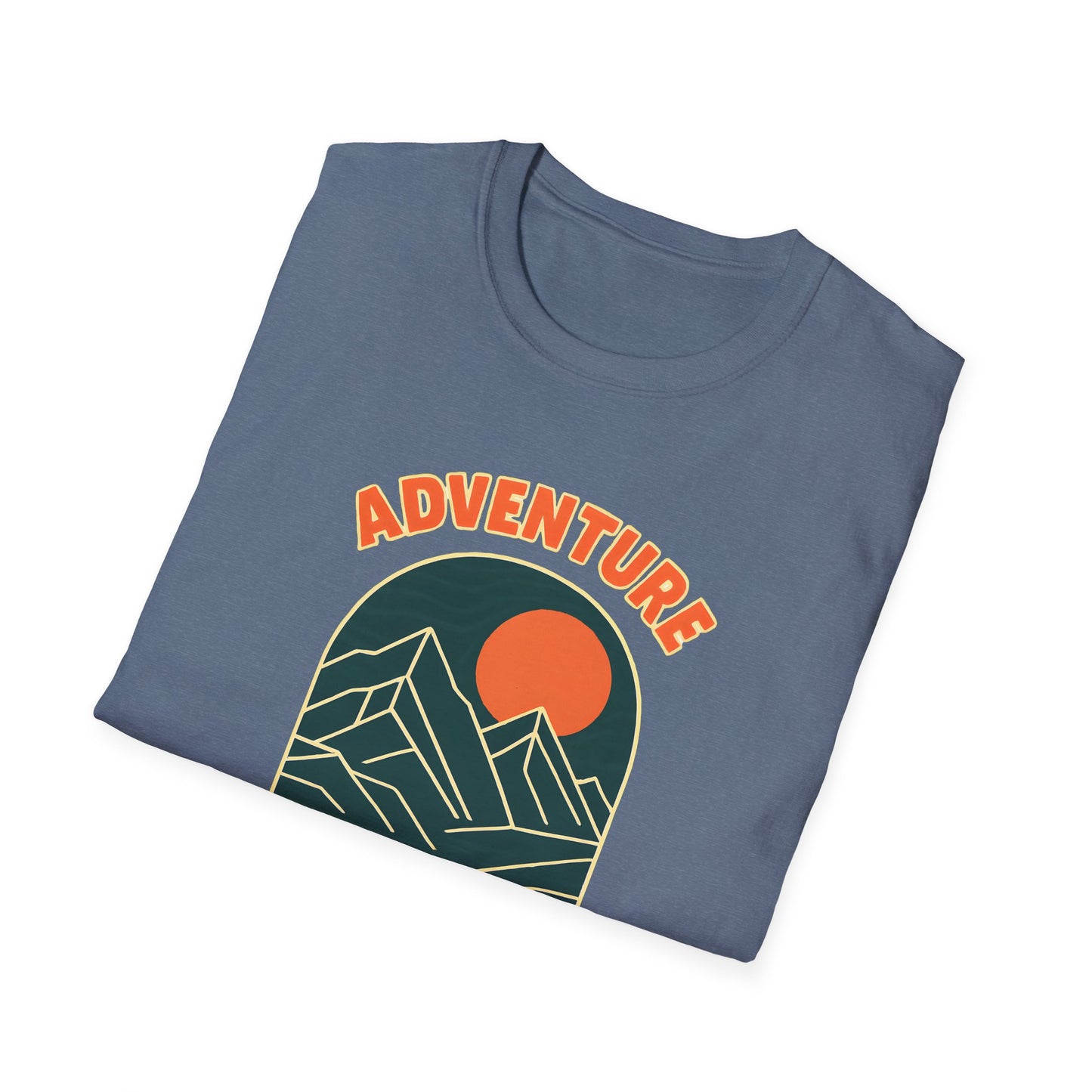 Adventure Awaits Mountain Landscape T-shirt