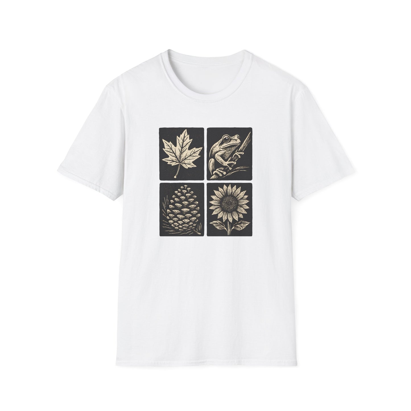 Woodland Magic Flora and Fauna T-shirt
