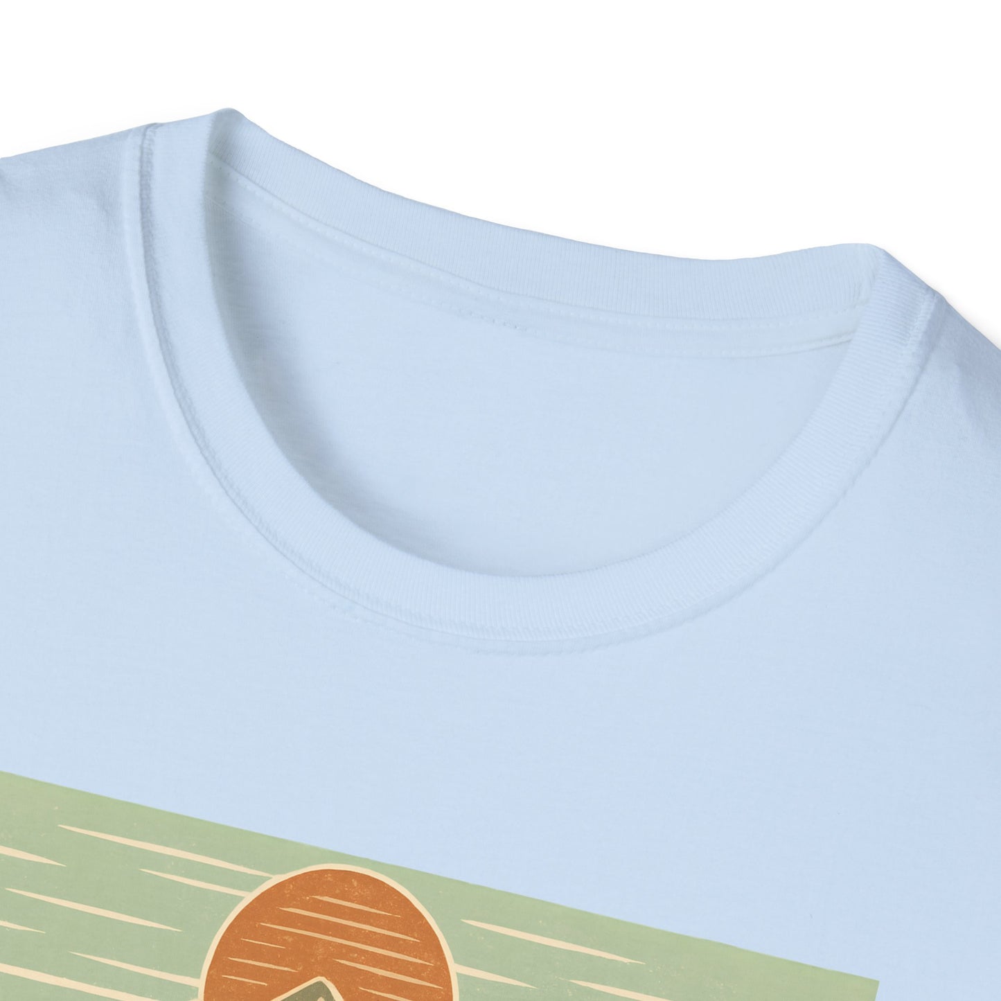 Retro Midday Mountain Peak T-shirt