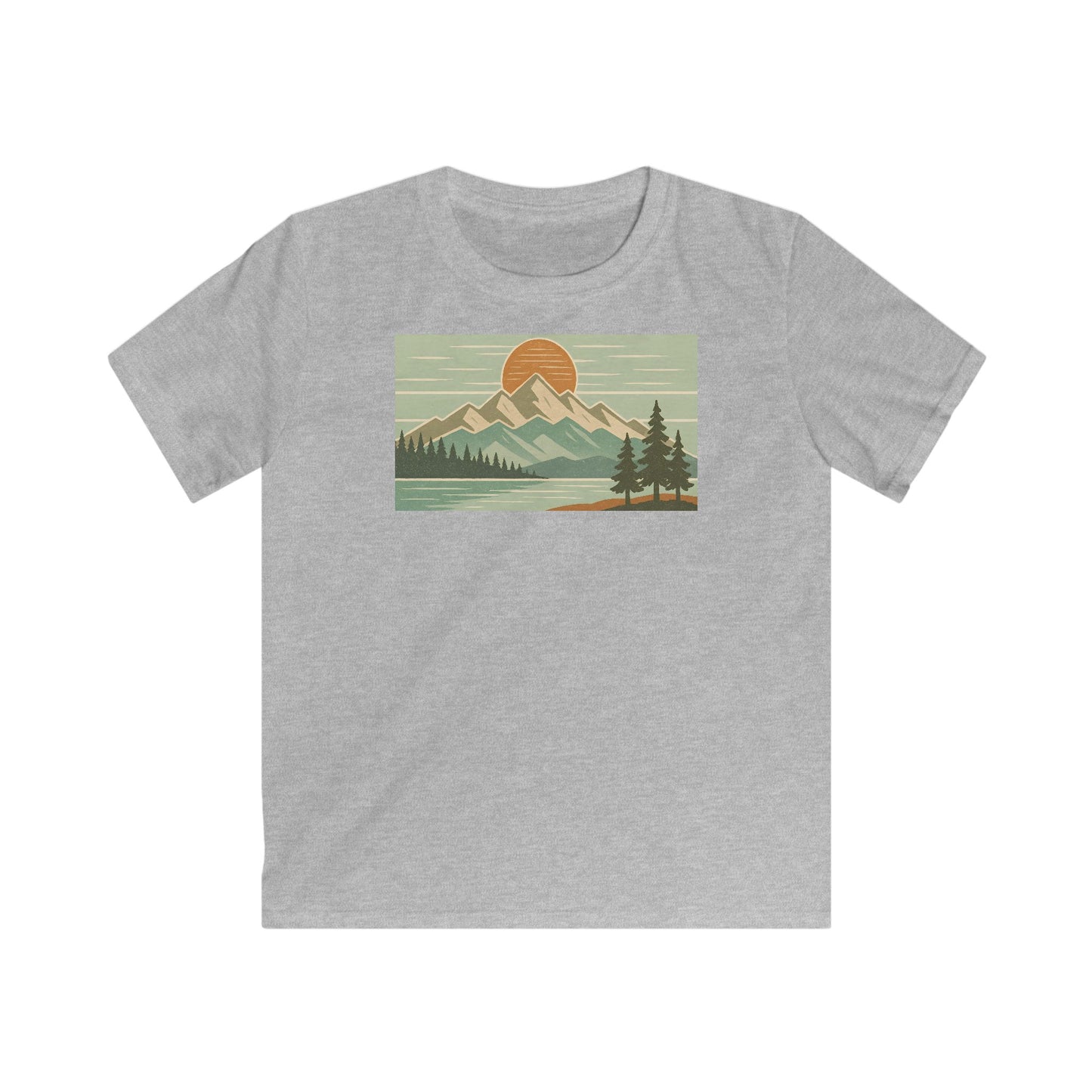 Children's Adventurous Landscape T-shirt