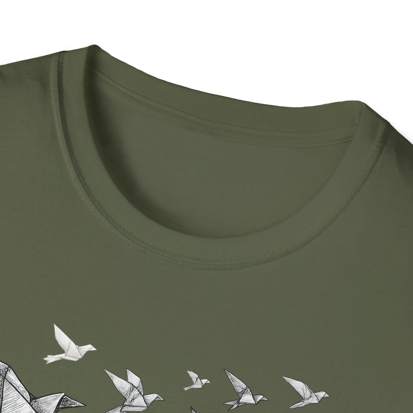 Origami Birds In Flight