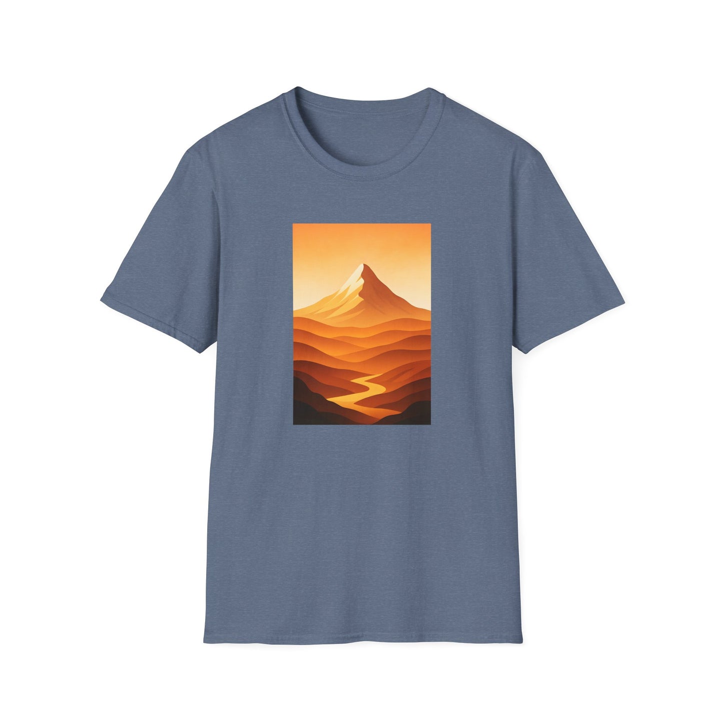 Layered Valley Oranges Landscape T-shirt