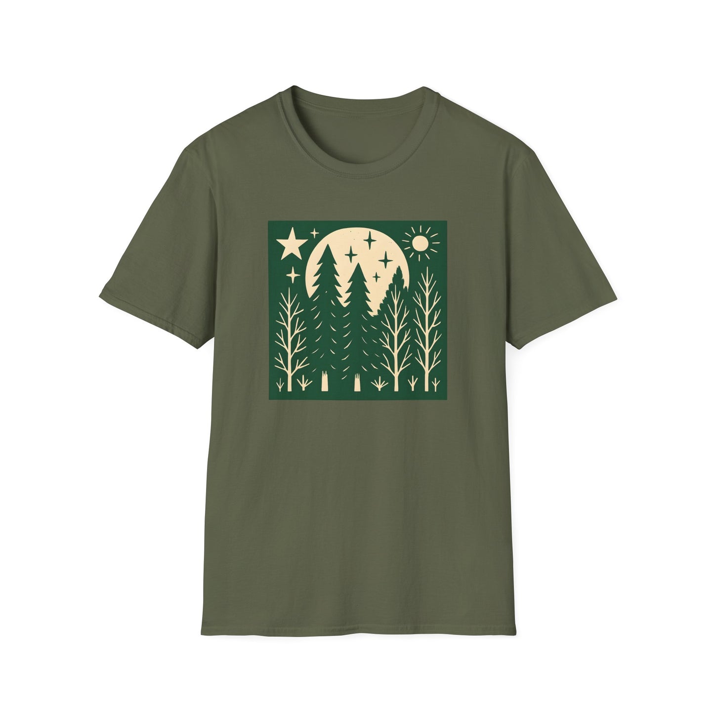 Mystic Forest Night T-shirt