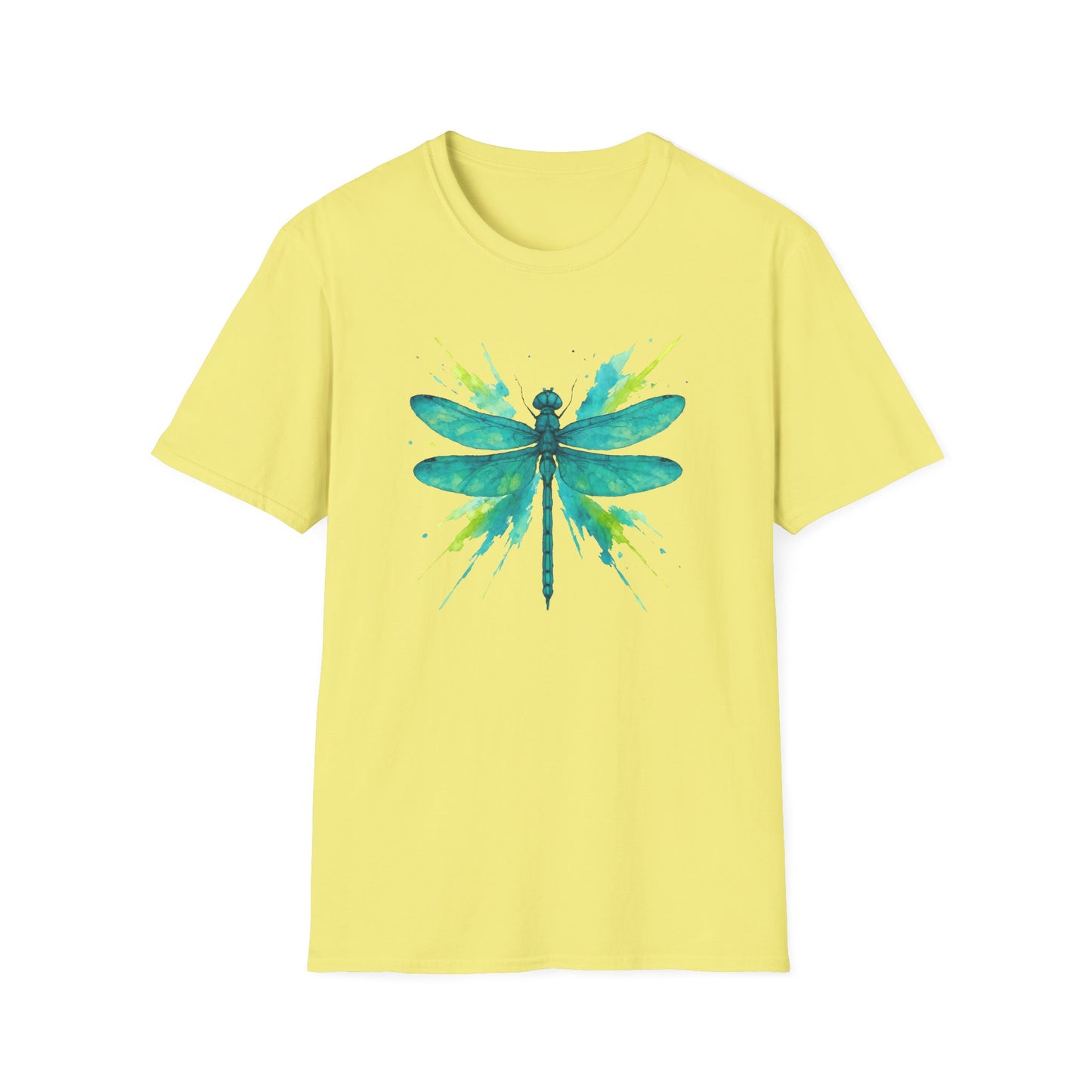 Dragonfly Teal Splash