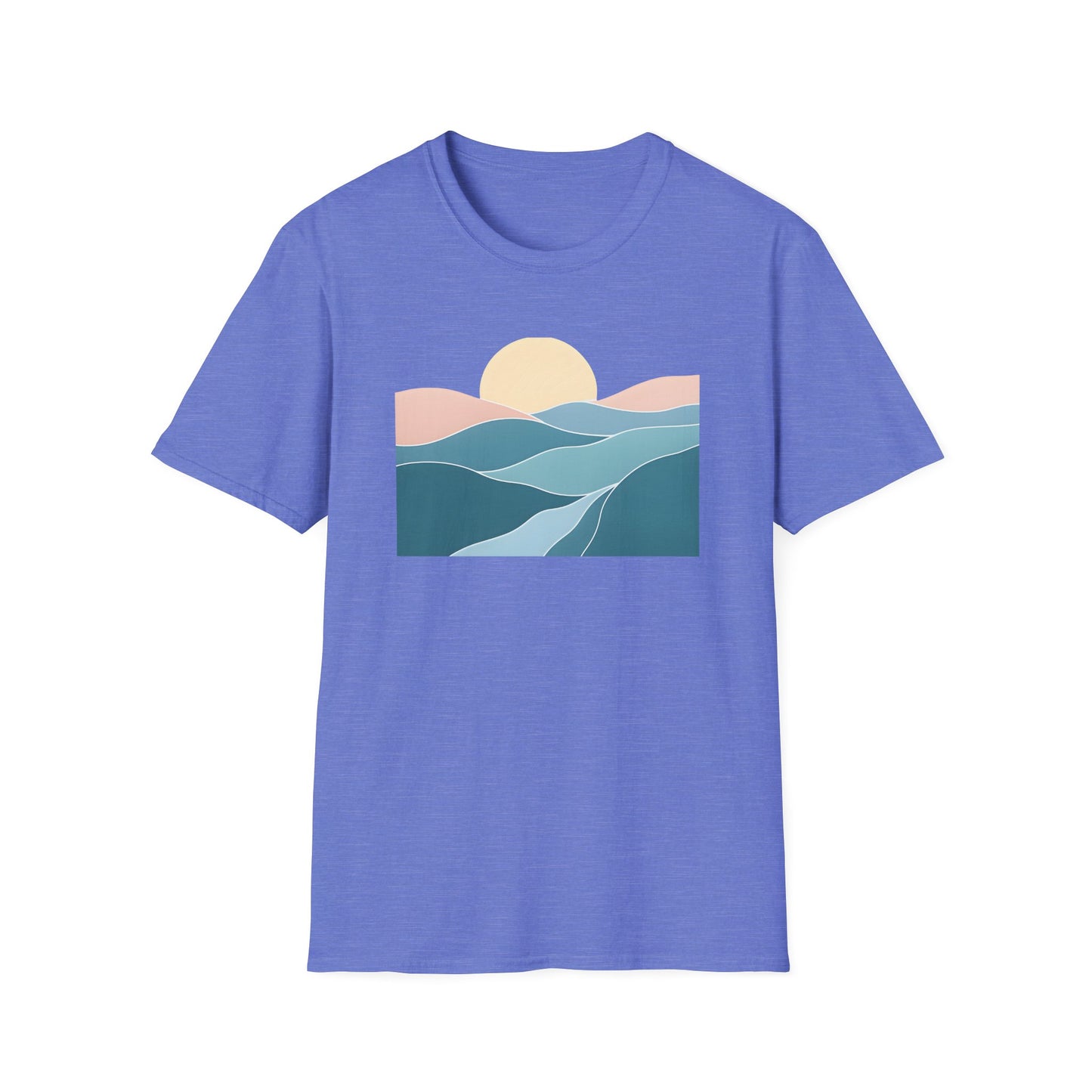 Sunset Over Rolling Hills T-shirt