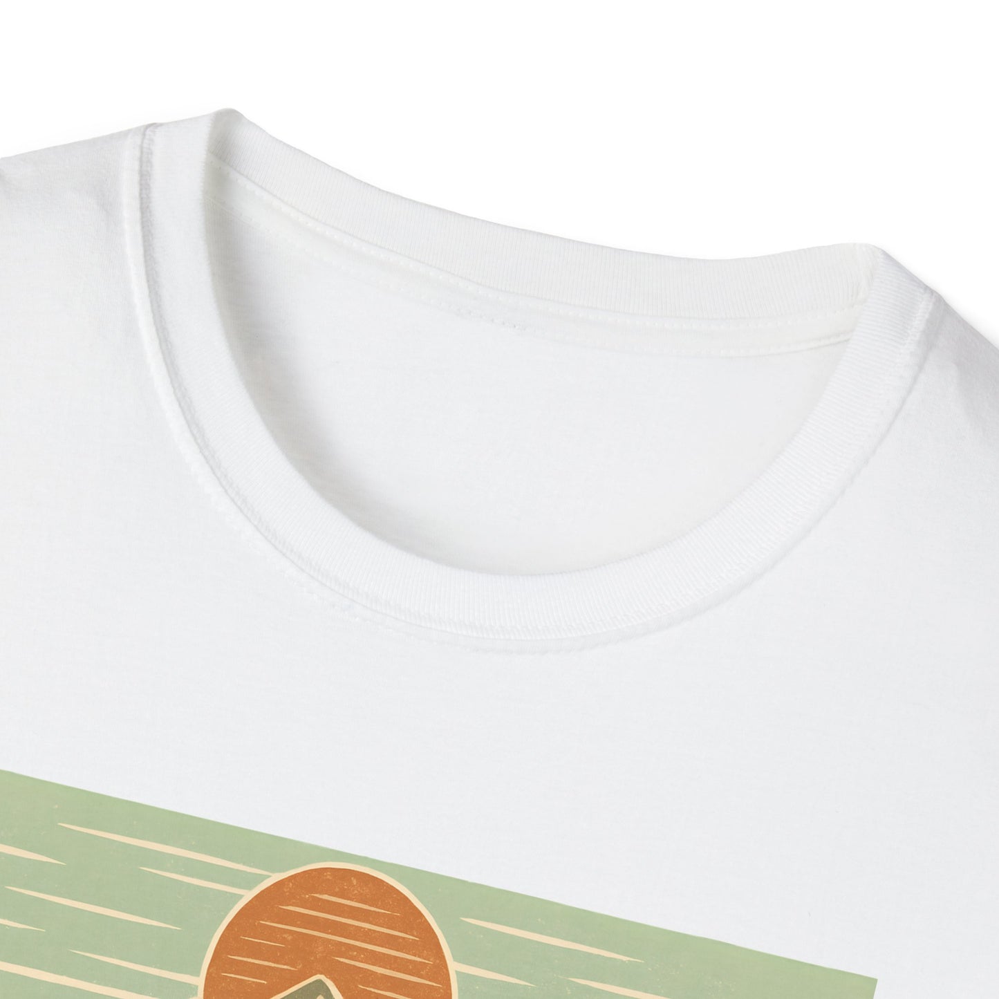 Retro Midday Mountain Peak T-shirt