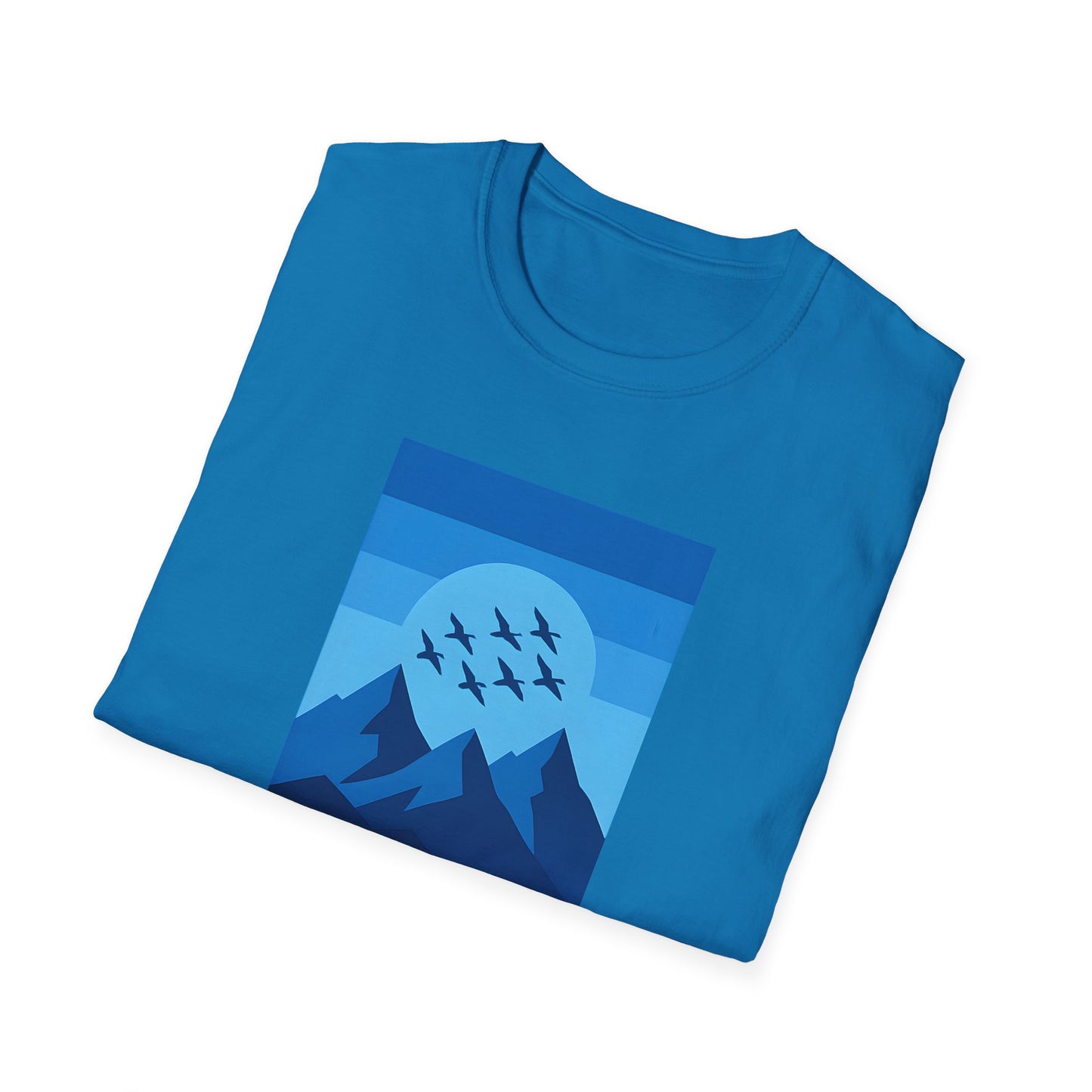 Blue Mountain Flight Silhouette T-shirt
