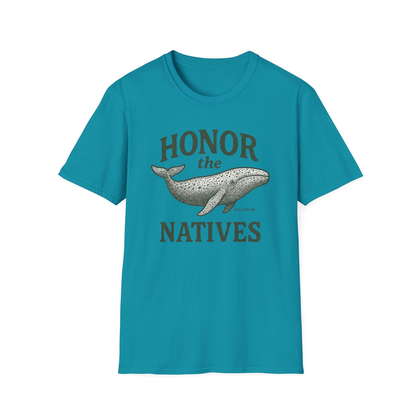 Honor The Natives Grey Whale
